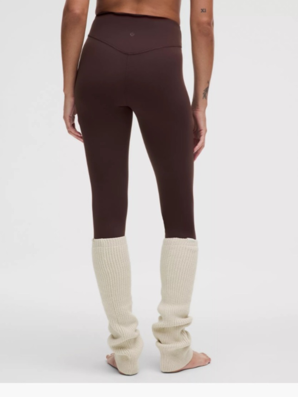 Ribbed Knit Merino Wool-Blend Leg Warmer